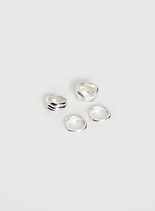 Crowded Room Ring Pack Silver