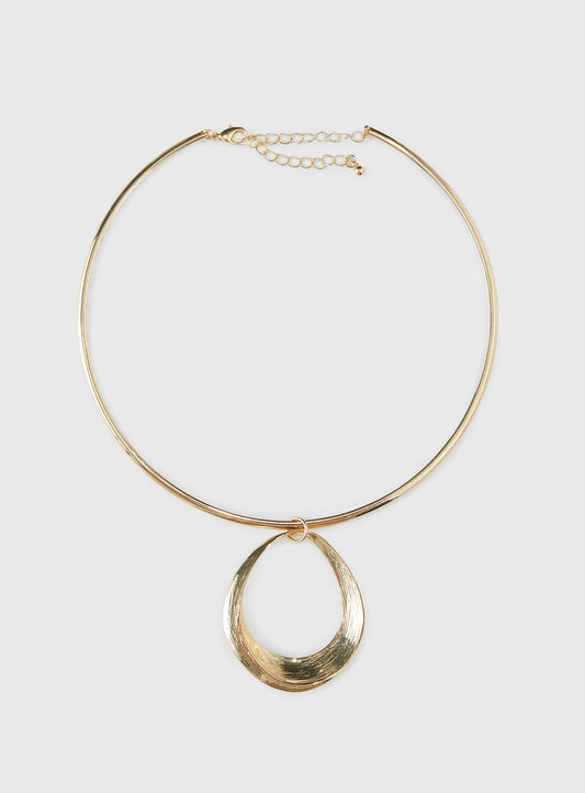 Yes To Heaven Pendant Necklace Gold