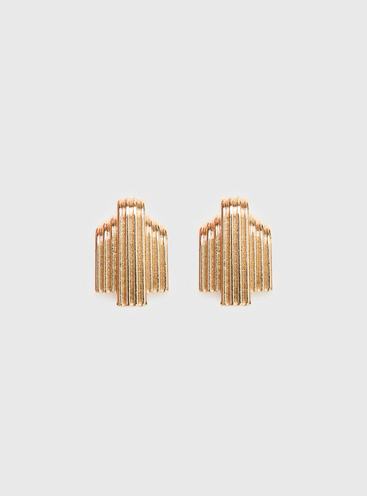 Lights Low Earrings Gold