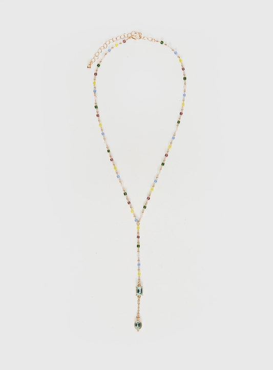 Chappell Y Necklace Gold