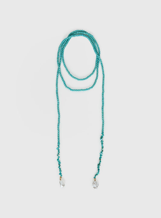 Evadnie Layered Necklace Turquoise