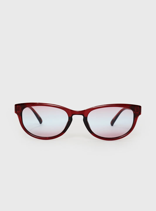 Iker Sunglasses Red