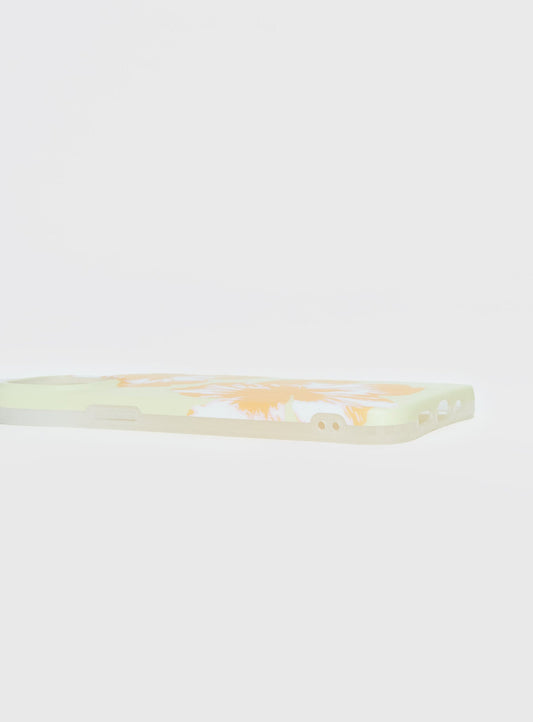 Shelly Beach iPhone Case Yellow