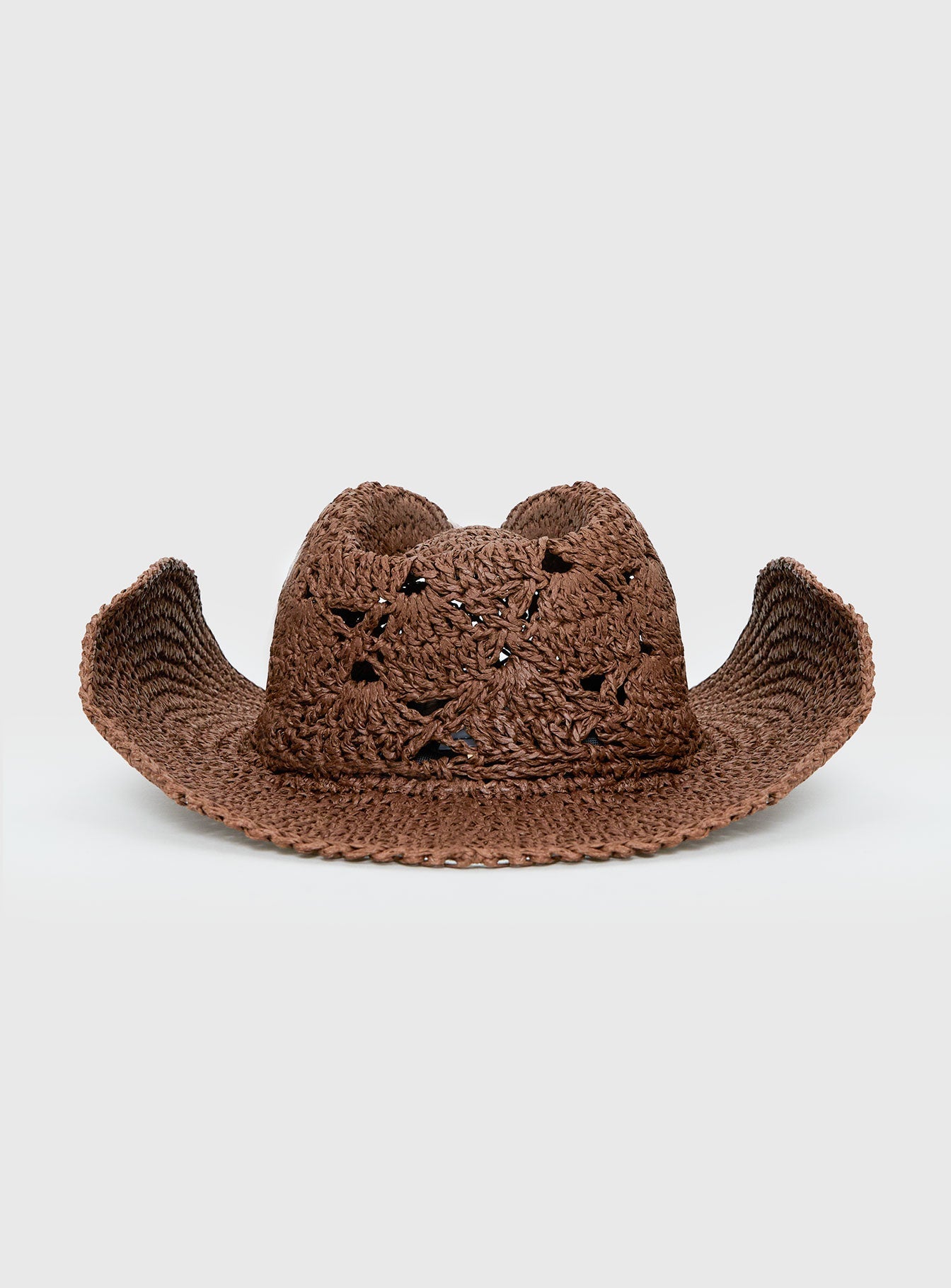 Anistyn Woven Cowboy Hat Tan