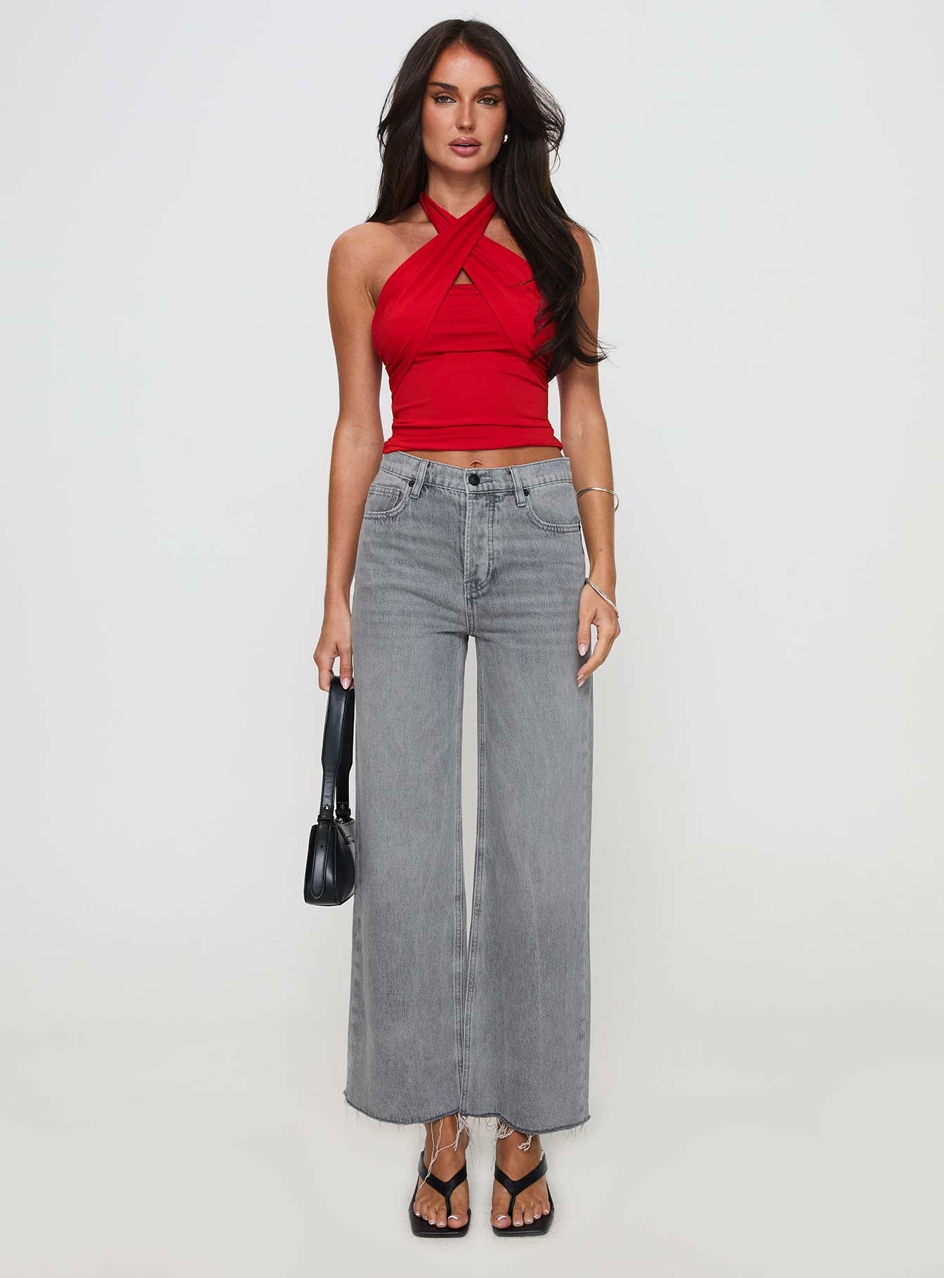 Fawcett Jeans Grey Wash Denim