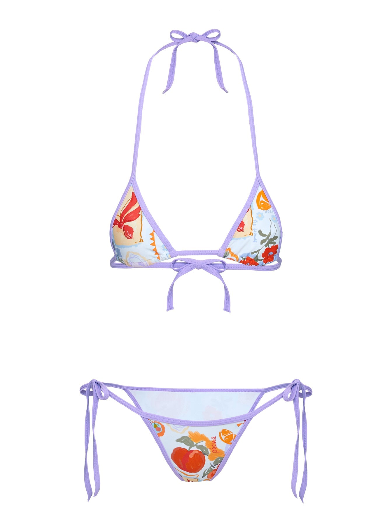 Blaylock Triangle Bikini Top Multi