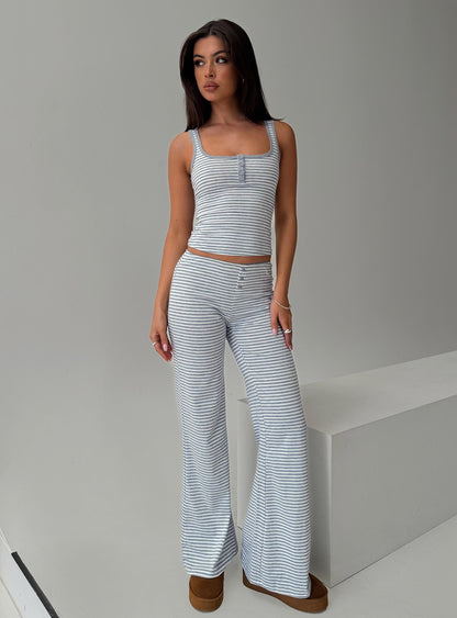 Waffles Stripe Sleep Set Multi