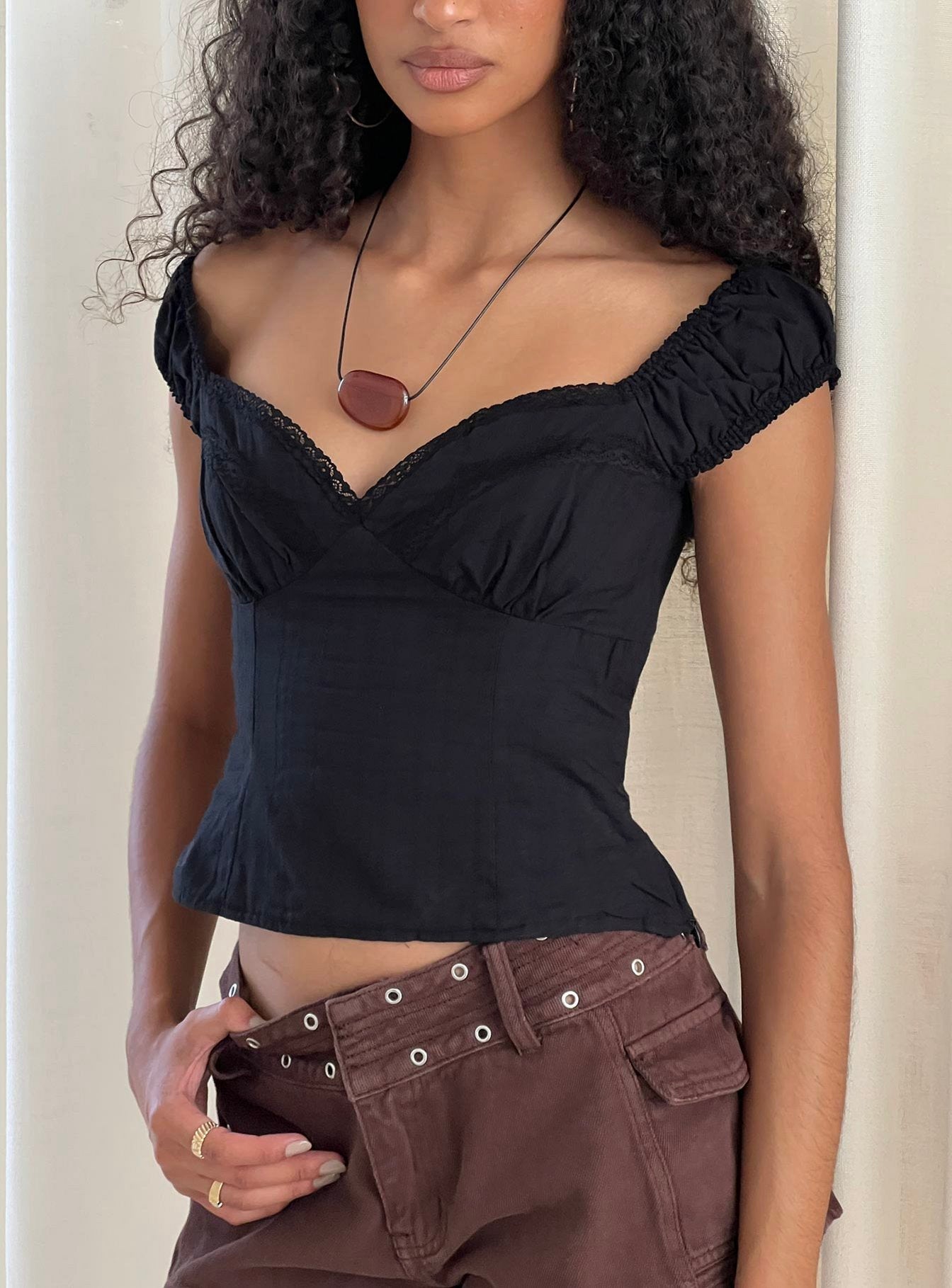 Fyrie Top Black