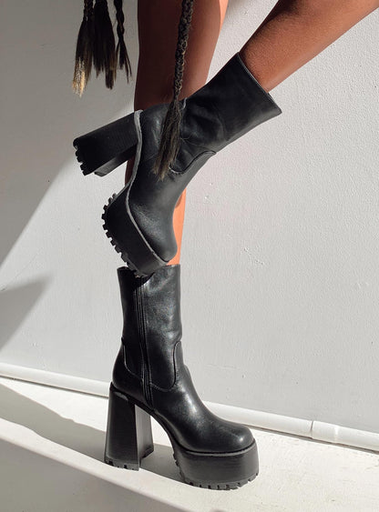 Garbo Boots Black