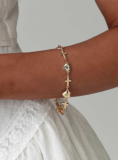 Since Way Back Bracelet Gold
