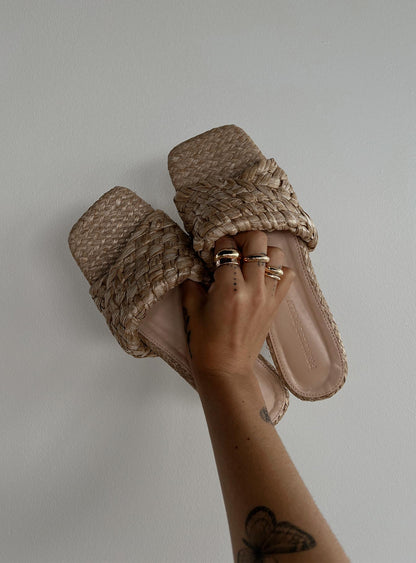 Shoreside Sandals Natural