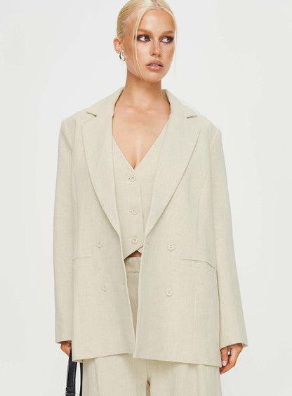 Wyoming Blazer Oatmeal