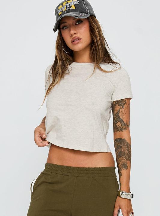 Micah Tee Grey Marle