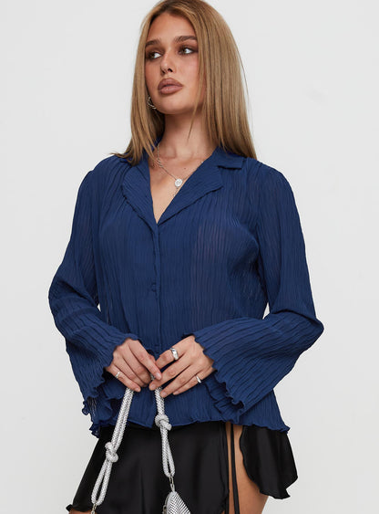Selma Shirt Navy