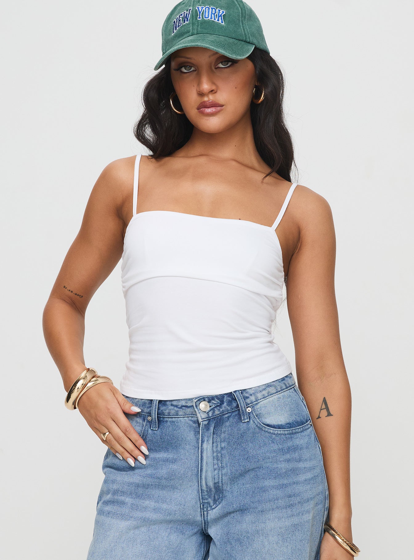 Race My Mind Top White