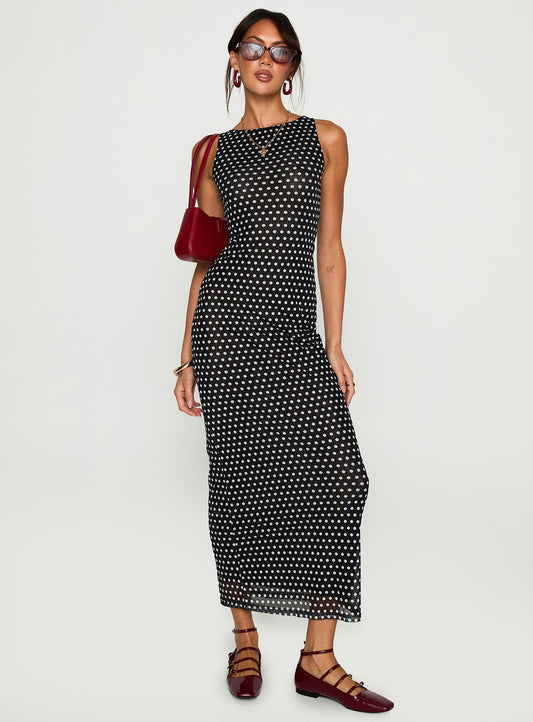 Top Of Mind Maxi Dress Black
