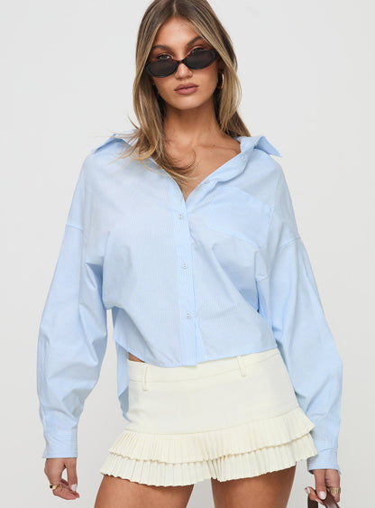 Chips Are Down Shirt Blue