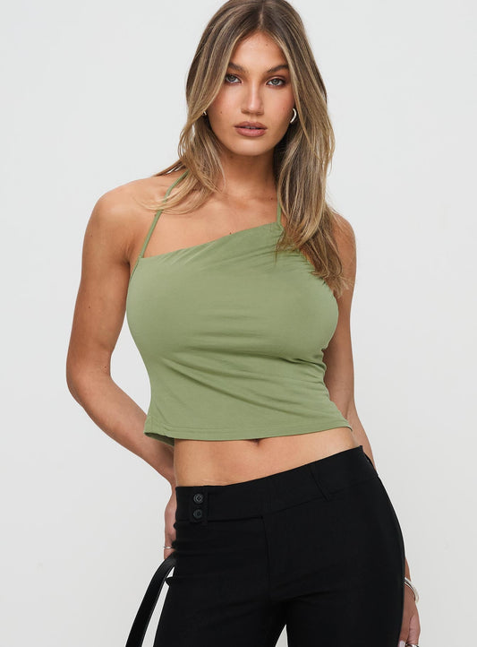 Catalyst Asymmetrical Top Green