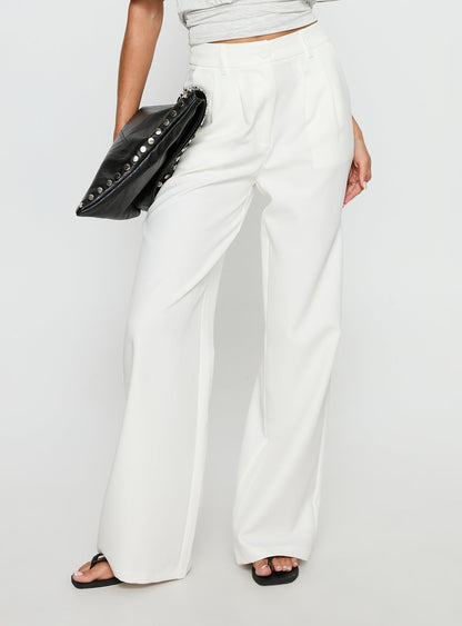 Archer Pants White Tall