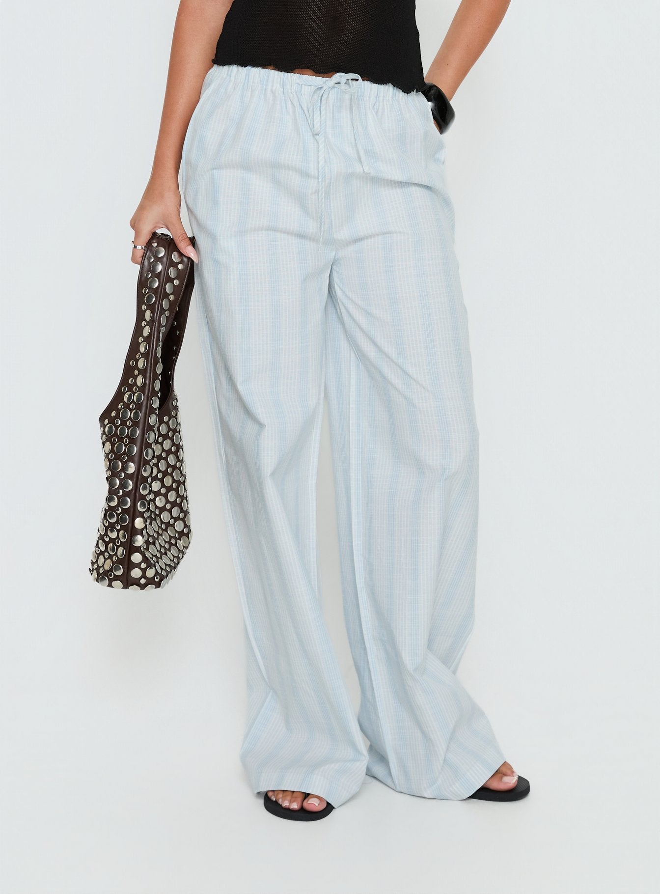 Parklea Pants Blue / White Stripe