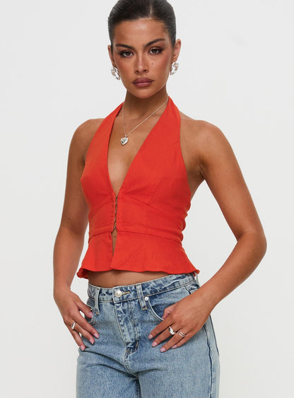 Pleasing Top Red