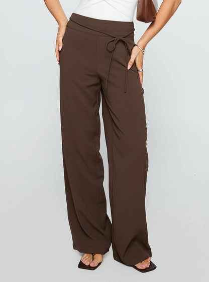 Rush Hours Pants Chocolate