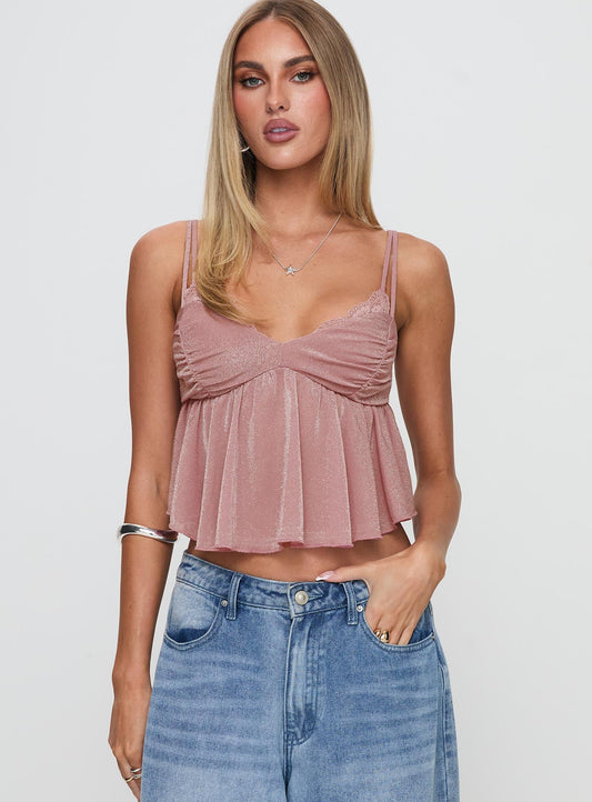 Corella Top Mauve