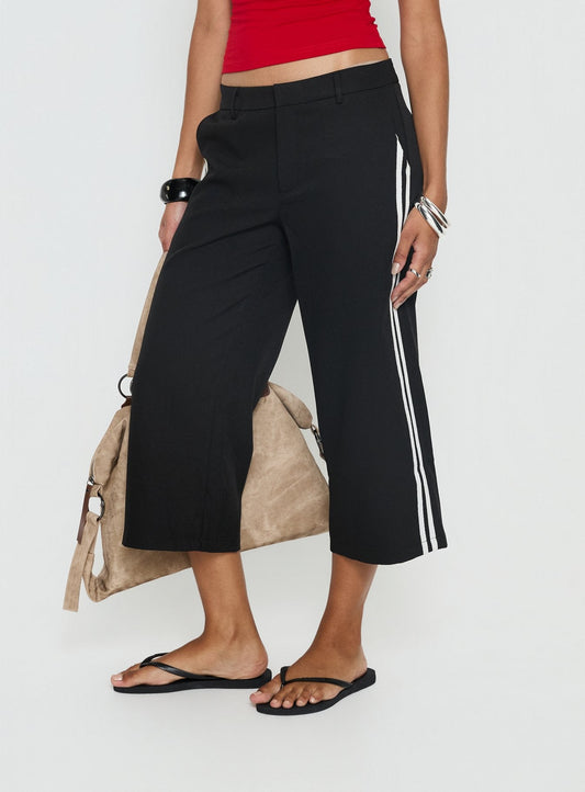Genesis Capri Pants Noir