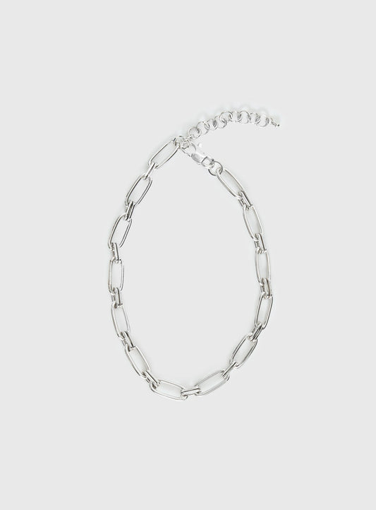 Good For You Necklace Silver