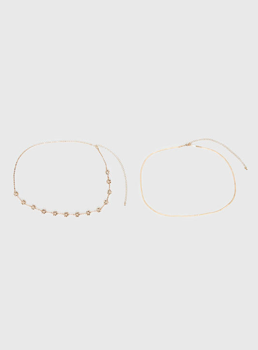 Solia Chain Belt Gold