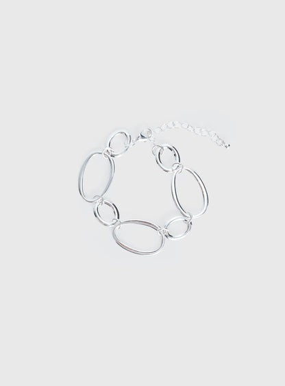 Wait For You Bracelet Silver
