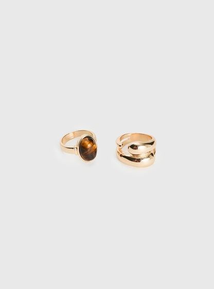 Zailah Ring Pack Gold