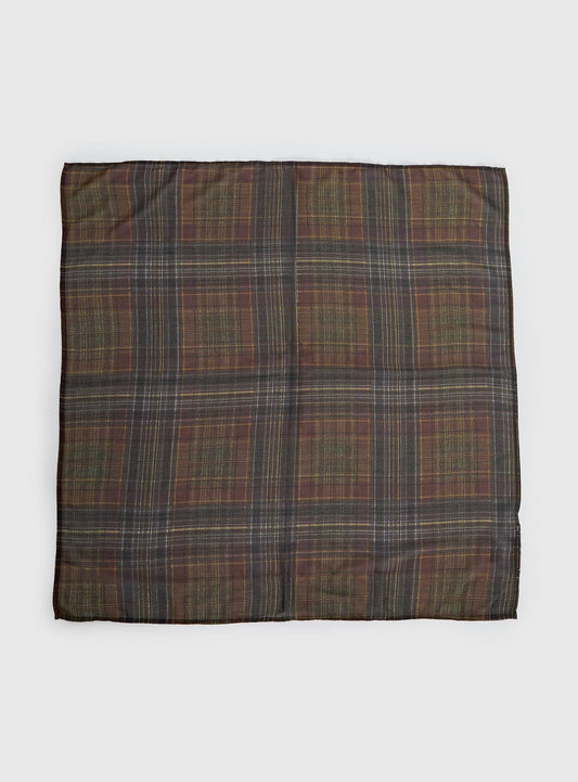 Bonbon Scarf Brown Check