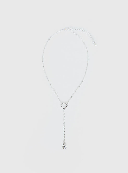 Reach Me Necklace Silver