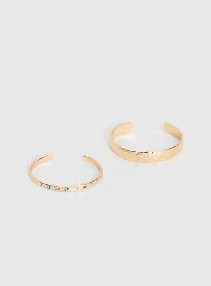 Karra Bracelet Pack Gold