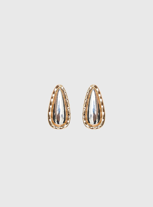 Natilee Teardrop Stud Earrings Multi