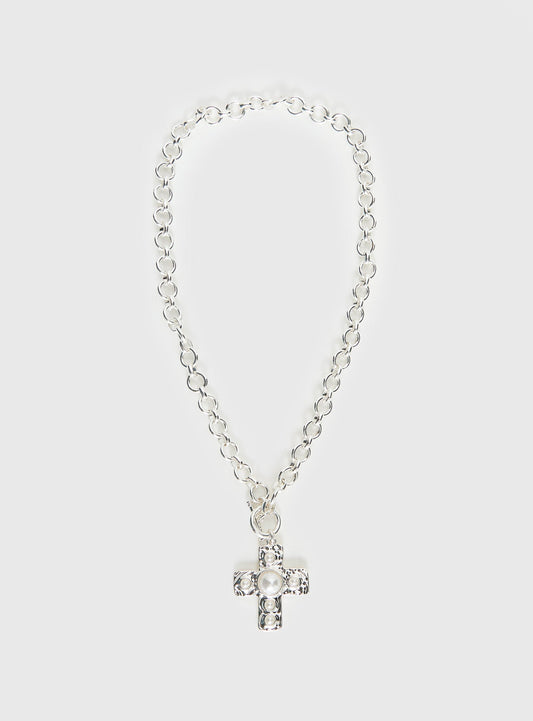 Putney Chunky Necklace Silver