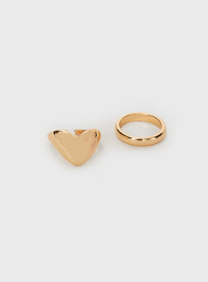 Salute Ring Pack Gold