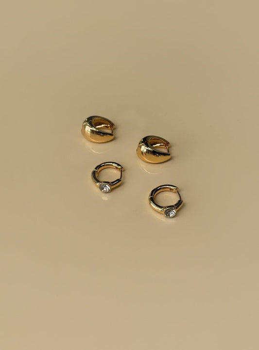 Chasing Stars Earring Pack Gold