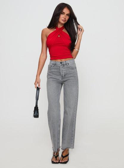 Fawcett Jeans Grey Wash Denim