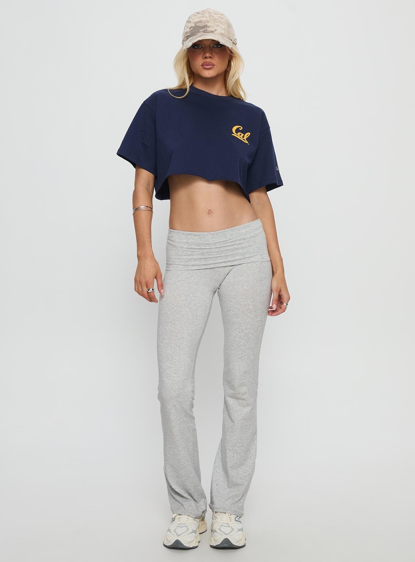 UC Berkeley Track Tee Blue