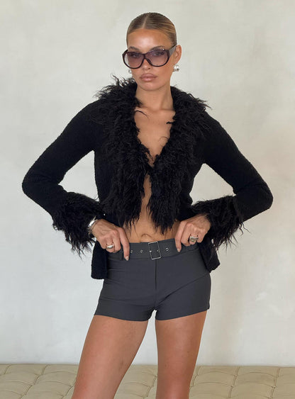 Sistine Cardigan Black