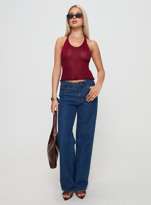 Priscilla Top Red