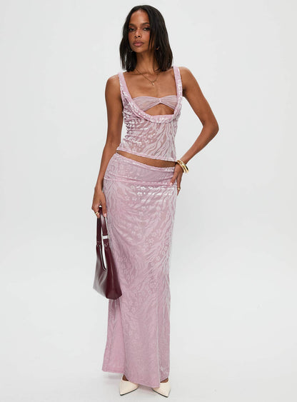 Delilah Top Pink