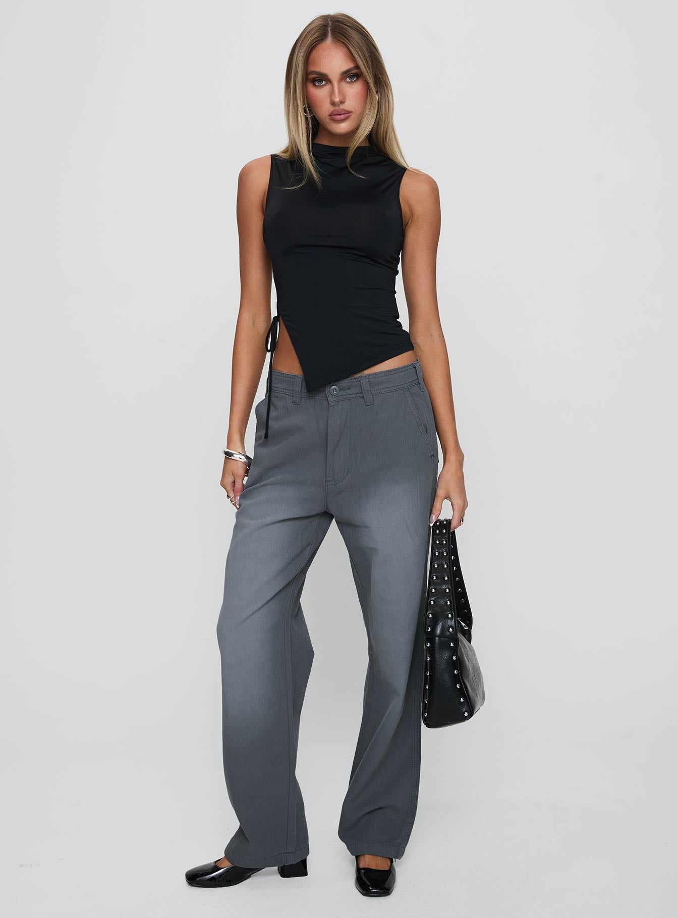 Solarah Tie Side Top Black