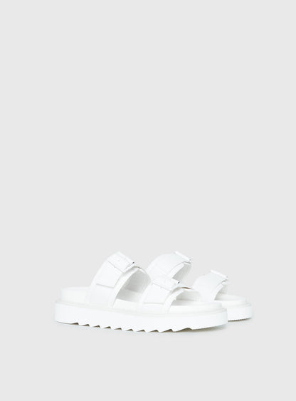 Ma Belle Sandals All White