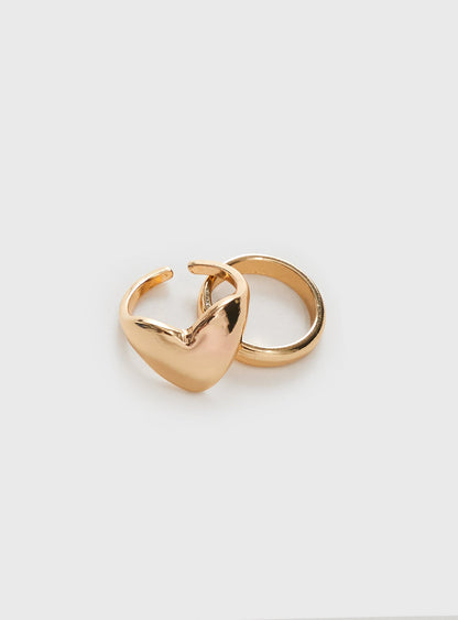 Salute Ring Pack Gold
