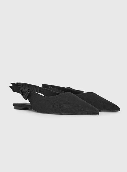 Zarah Flats Black