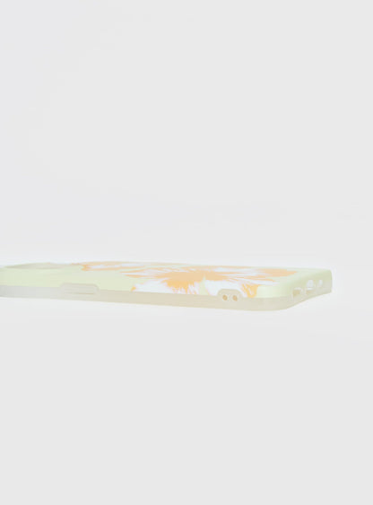 Shelly Beach iPhone Case Yellow