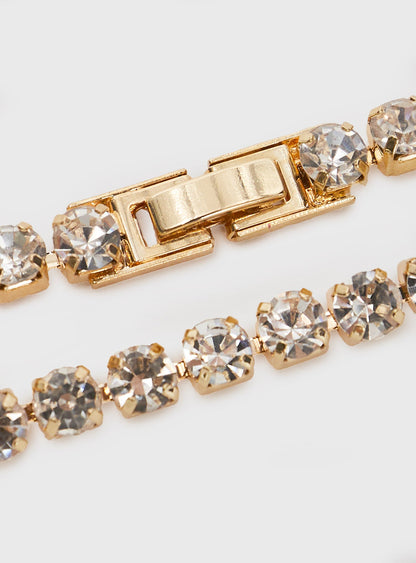 Tennis Bracelet Gold